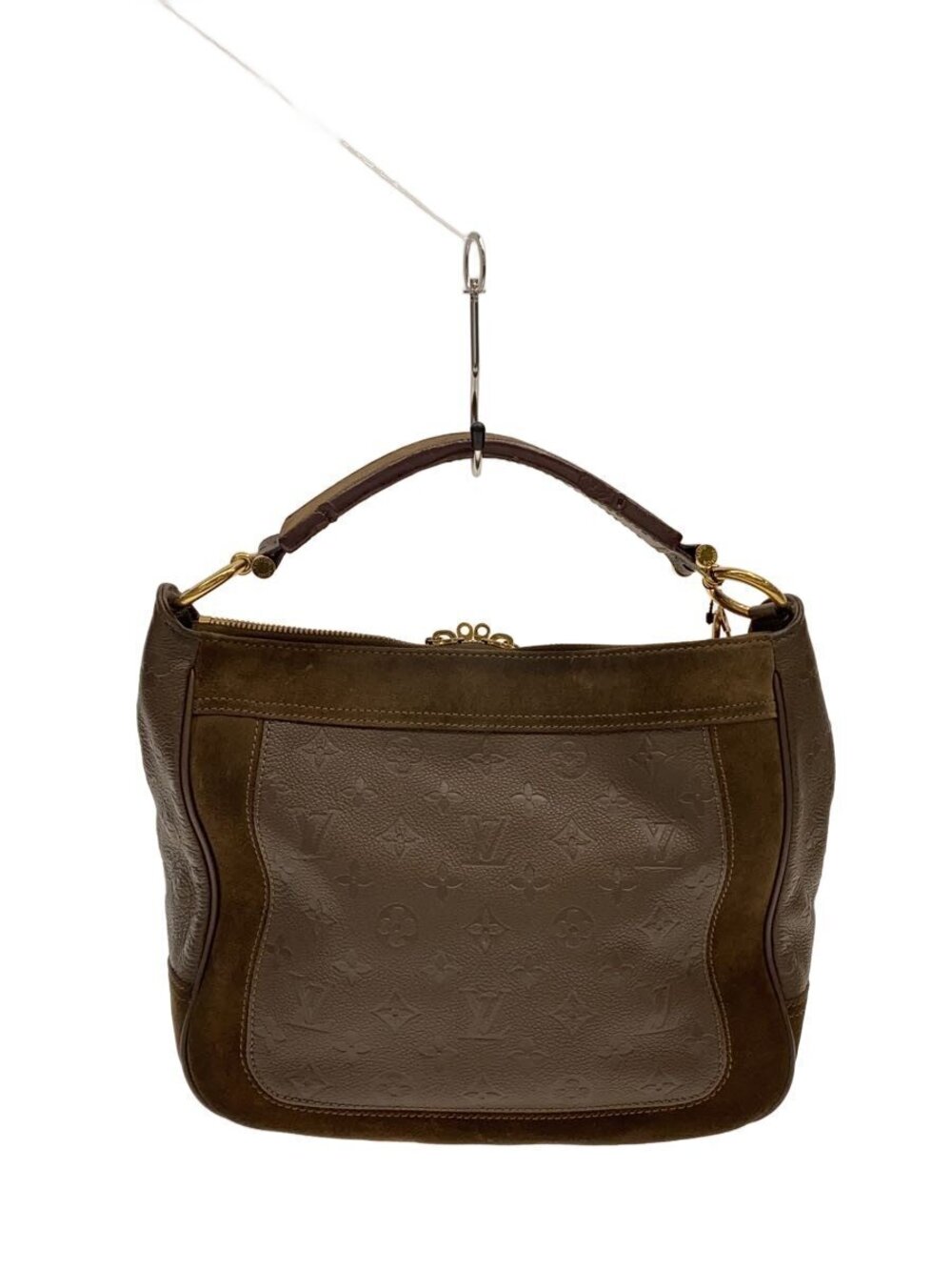 LOUIS VUITTON Audachees Monogram Empreinte Leather Brown